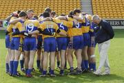 25 March 2007; The Clare manager Paidi O Se in pensive mood before the game. Allianz National Football League, Division 1A, Round 4, Offaly v Clare, Tullamore, Co. Offaly. Picture credit: Ray McManus / SPORTSFILE