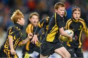 4 October 2014; Action from the Bank of Ireland's Half-Time Minis League game between Malahide RFC and Westmanstown RFC. Guinness PRO12 Round 5, Leinster v Munster. Aviva Stadium, Lansdowne Road, Dublin. Picture credit: Brendan Moran / SPORTSFILE