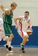 24 March 2007; Mark Walsh, Tolka Rovers, in action against Garnett Griffin, Moycullen. Men's Division 1 Final, Tolka Rovers v Moycullen, UL Arena, Co. Limerick. Picture credit: Brendan Moran / SPORTSFILE