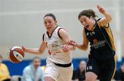 25 March 2007; Lindsay Peat, DCU Mercy, in action against Maire Guiney, UL Aughinish. Women’s Superleague Final, UL Aughinish v DCU Mercy, UL Arena, Co. Limerick. Picture credit: Brendan Moran / SPORTSFILE
