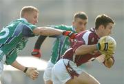 25 March 2007; Alan Burke, Galway, in action against Dennis Glennon, Westmeath. Allianz National Football League, Division 1B, Round 5, Westmeath v Galway, Cusack Park, Mullingar. Photo by Sportsfile