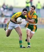 25 March 2007; Brian Sheehan, Kerry, in action against Barry Dunnion, Donegal. Allianz National Football League, Division 1A, Round 5, Donegal v Kerry, Letterkenny, Donegal. Picture credit: Oliver McVeigh / SPORTSFILE