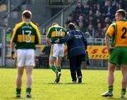 25 March 2007; Kerry's Kieran Donaghy leaves field injured. Allianz National Football League, Division 1A, Round 5, Donegal v Kerry, Letterkenny, Donegal. Picture credit: Oliver McVeigh / SPORTSFILE