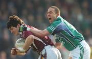 25 March 2007; Michael Meehan, Galway, in action against John Keane, Westmeath. Allianz National Football League, Division 1B, Round 5, Westmeath v Galway, Cusack Park, Mullingar. Photo by Sportsfile