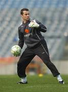 27 March 2007; Republic of Ireland goalkeeper Shay Given in action during squad training. Republic of Ireland Soccer Training, Croke Park, Dublin. Picture credit: David Maher / SPORTSFILE
