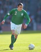 24 March 2007; John O'Shea, Republic of Ireland. 2008 European Championship Qualifier, Republic of Ireland v Wales, Croke Park, Dublin. Picture credit: Brian Lawless / SPORTSFILE