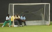 28 March 2007; Local ground staff. Ireland team training. The Bourda Grounds, Georgetown, Guyana. Picture credit: Pat Murphy / SPORTSFILE