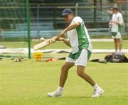 28 March 2007; Ireland coach Adrian Birrel in action during team Training. The Bourda Grounds, Georgetown, Guyana. Picture credit: Pat Murphy / SPORTSFILE