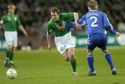 28 March 2007; Aiden McGeady, Republic of Ireland, in action against Vrastislav Gresko, Slovakia. 2008 European Championship Qualifier, Republic of Ireland v Slovakia, Croke Park, Dublin. Picture credit: Brian Lawless / SPORTSFILE