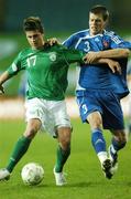 28 March 2007; Shane Long, Republic of Ireland, in action against Martin Skrtel, Slovakia. 2008 European Championship Qualifier, Republic of Ireland v Slovakia, Croke Park, Dublin. Picture credit: Matt Browne / SPORTSFILE