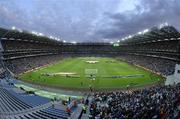 28 March 2007; A general view of Croke Park during the National Anthems. 2008 European Championship Qualifier, Republic of Ireland v Slovakia, Croke Park, Dublin. Picture credit: Brian Lawless / SPORTSFILE