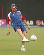 29 March 2007; England's Andrew Flintoff in action during team training. Guyana National Stadium, Georgetown, Guyana. Picture credit: Pat Murphy / SPORTSFILE