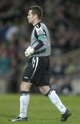 28 March 2007; Republic of Ireland goalkeeper Shay Given wearing the captain's armband. 2008 European Championship Qualifier, Republic of Ireland v Slovakia, Croke Park, Dublin. Picture credit: Brian Lawless / SPORTSFILE