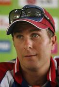 29 March 2007; England captain Michael Vaughan at a press conference after team training. Guyana National Stadium, Georgetown, Guyana. Picture credit: Pat Murphy / SPORTSFILE