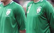 28 March 2007; The Republic of Ireland jerseys with the FAI crest and match details. 2008 European Championship Qualifier, Republic of Ireland v Slovakia, Croke Park, Dublin. Picture credit: David Maher / SPORTSFILE
