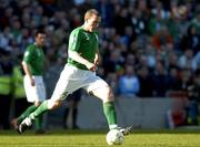 24 March 2007; Richard Dunne, Republic of Ireland. 2008 European Championship Qualifier, Republic of Ireland v Wales, Croke Park, Dublin. Picture credit: Matt Browne / SPORTSFILE