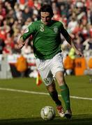 24 March 2007; Jonathan Douglas, Republic of Ireland. 2008 European Championship Qualifier, Republic of Ireland v Wales, Croke Park, Dublin. Picture credit: Matt Browne / SPORTSFILE