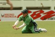 30 March 2007; Eoin Morgan, Ireland, catches out England's Paul Nixon. ICC Cricket World Cup 2007, Super 8, Ireland v England, Guyana National Stadium, Georgetown, Guyana. Picture credit: Pat Murphy / SPORTSFILE