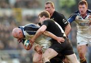 31 March 2007; Bernard Jackman, Leinster, is tackled by Tom Rees, Wasps. Heineken Cup Quarter-Final, Wasps v Leinster, Adams Park, High Wycombe, London. Picture credit: Matt Browne / SPORTSFILE