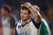 31 March 2007; A dejected Gordon D'Arcy, Leinster, after the final whistle against Wasps. Heineken Cup Quarter-Final, Wasps v Leinster, Adams Park, High Wycombe, London. Picture credit: Matt Browne / SPORTSFILE