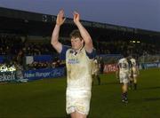 31 March 2007; Malcolm O'Kelly, Leinster, after the final whistle against Wasps. Heineken Cup Quarter-Final, Wasps v Leinster, Adams Park, High Wycombe, London. Picture credit: Matt Browne / SPORTSFILE