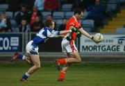 31 March 2007; Steven McDonnell, Armagh, in action against Joe Higgins, Laois. Allianz National Football League, Division 1A Round 6, Laois v Armagh, O'Moore Park, Portlaoise,  Co. Laois. Picture credit: Ray McManus / SPORTSFILE