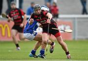 5 October 2014; Pauric Mahony, Ballygunner, in action against Owen Whelan, Mount Sion. Waterford County Senior Hurling Championship Final, Ballygunner v Mount Sion. Walsh Park, Waterford. Picture credit: Matt Browne / SPORTSFILE