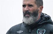 8 October 2014; Republic of Ireland assistant manager Roy Keane during squad training ahead of their UEFA EURO 2016 Championship Qualifer, Group D, game against Gibraltar on Saturday. Republic of Ireland Squad Training, Gannon Park, Malahide, Co. Dublin. Picture credit: David Maher / SPORTSFILE