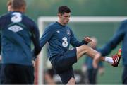 8 October 2014; Republic of Ireland's Brian Lenihan  in action during squad training ahead of their UEFA EURO 2016 Championship Qualifer, Group D, game against Gibraltar on Saturday. Republic of Ireland Squad Training, Gannon Park, Malahide, Co. Dublin. Picture credit: David Maher / SPORTSFILE