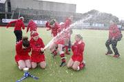 31 March 2007; The Old Alexander II team celebrate victory. ESB Women's Irish Junior Cup Final, Bray v Old Alexander II, Belfield, University College Dublin (UCD), Dublin. Picture credit: Ray McManus / SPORTSFILE