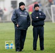 11 March 2007; Armagh Manager Joe Kernan, left, along with Armagh assistant manager John Rafferty. Allianz National Football League, Division 1B Round 4, Armagh v Derry, Oliver Plunkett Park, Crossmaglen, Co. Armagh. Picture credit: Oliver McVeigh / SPORTSFILE