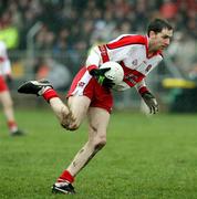 11 March 2007; Enda Muldoon, Derry. Allianz National Football League, Division 1B Round 4, Armagh v Derry, Oliver Plunkett Park, Crossmaglen, Co. Armagh. Picture credit: Oliver McVeigh / SPORTSFILE