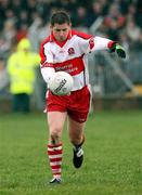 11 March 2007; Conleath Gilligan, Derry. Allianz National Football League, Division 1B Round 4, Armagh v Derry, Oliver Plunkett Park, Crossmaglen, Co. Armagh. Picture credit: Oliver McVeigh / SPORTSFILE