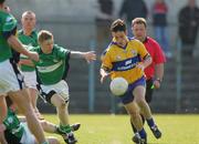 1 April 2007; Michael O'Dwyer, Clare, in action against Shaun Campbell, London. Allianz National Football League, Division 2A Round 5, Clare v London, Cusack Park, Ennis, Co. Clare. Picture credit: Kieran Clancy / SPORTSFILE