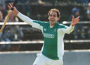 1 April 2007; Stephen Butler, Glenanne, turns to celebrate after scoring the golden goal in extra time to win the game. Irish Men's Senior Cup Final, Annadale, Belfast, v Glenanne, Tallaght, UCD Belfield, Dublin. Picture credit: David Maher / SPORTSFILE