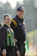 1 April 2007; Kilkenny Manager Brian Cody Shares a joke with Linesman Tommy Ryan. National Hurling League, Division 1B Round 5, Kilkenny v Galway, Nowlan Park, Kilkenny. Picture credit: Ray Lohan / SPORTSFILE *** Local Caption ***