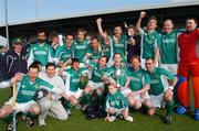 1 April 2007; Glenanne players celebrate at the end of the game. Irish Men's Senior Cup Final, Annadale, Belfast, v Glenanne, Tallaght, UCD Belfield, Dublin. Picture credit: David Maher / SPORTSFILE