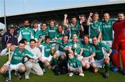 1 April 2007; Glenanne players celebrate at the end of the game. Irish Men's Senior Cup Final, Annadale, Belfast, v Glenanne, Tallaght, UCD Belfield, Dublin. Picture credit: David Maher / SPORTSFILE