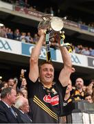 27 September 2014; Kilkenny's David Herity lifts the Liam MacCarthy cup. GAA Hurling All Ireland Senior Championship Final Replay, Kilkenny v Tipperary. Croke Park, Dublin. Picture credit: Ray McManus / SPORTSFILE