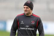 10 October 2014; Ulster's Jared Payne during the captain's run ahead of their side's Guinness PRO12, Round 6, match against Glasgow Warriors on Saturday. Kingspan Stadium, Ravenhill Park, Belfast, Co. Antrim. Picture credit: John Dickson / SPORTSFILE