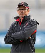 10 October 2014; Ulster acting head coach Les Kiss during the captain's run ahead of their side's Guinness PRO12, Round 6, match against Glasgow Warriors on Saturday. Kingspan Stadium, Ravenhill Park, Belfast, Co. Antrim. Picture credit: John Dickson / SPORTSFILE
