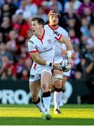 11 October 2014; Ulster's Craig Gilroy in action during the game. Guinness PRO12, Round 6, Ulster v Glasgow Warriors. Kingspan Stadium, Ravenhill Park, Belfast, Co. Antrim. Picture credit: John Dickson / SPORTSFILE