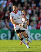 11 October 2014; Ulster's Ian Humphreys in action during the game. Guinness PRO12, Round 6, Ulster v Glasgow Warriors. Kingspan Stadium, Ravenhill Park, Belfast, Co. Antrim. Picture credit: John Dickson / SPORTSFILE