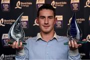 11 October 2014; The 2014 Bord Gáis Energy Player of the Year is Clare midfielder Colm Galvin. Colm was a constant presence at both Under 21 and Senior level in 2014 and performed brilliantly for both. Bord Gáis Energy All-Ireland GAA Hurling Under 21 Team of the Year Awards, Croke Park, Dublin. Photo by Sportsfile