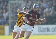 1 April 2007; Richie Murray, Galway, in action against Jackie Tyrrell, Kilkenny. Allianz National Hurling League, Division 1B Round 5, Kilkenny v Galway, Nowlan Park, Kilkenny. Picture credit: Ray Lohan / SPORTSFILE *** Local Caption ***