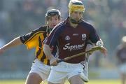 1 April 2007; Ger Farragher, Galway, in action against John Delaney, Kilkenny. Allianz National Hurling League, Division 1B Round 5, Kilkenny v Galway, Nowlan Park, Kilkenny. Picture credit: Ray Lohan / SPORTSFILE *** Local Caption ***