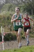 31 March 2007; Ireland's Ellen Diskin in action during the Celtic Universities Ladies 4,000m race. KitKat SIAB Cross Country International, St. Clare's, Dublin City University, Dublin. Picture credit: Tomás Greally / SPORTSFILE *** Local Caption ***