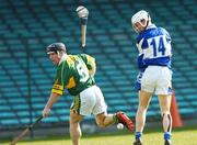 7 April 2007; Tommy Fitzgerald, Laois, in action as his hurley breaks against Bobby O'Sullivan, Kerry. Allianz National Hurling League, Division 2, Quarter-Final, Laois v Kerry, Gaelic Grounds, Limerick. Photo by Sportsfile