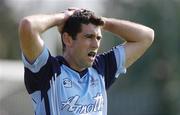 8 April 2007; A dejected David Henry, Dublin, during the game. Allianz National Football League, Division 1A, Round 7, Dublin v Kerry, Parnell Park, Dublin. Picture credit: Brendan Moran / SPORTSFILE