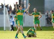 12 October 2014; Niall McNamee, Rhode, celebrates at the final whistle. Offaly County Senior Football Championship Final, Edenderry v Rhode, O'Connor Park, Tullamore, Co. Offaly. Photo by Sportsfile